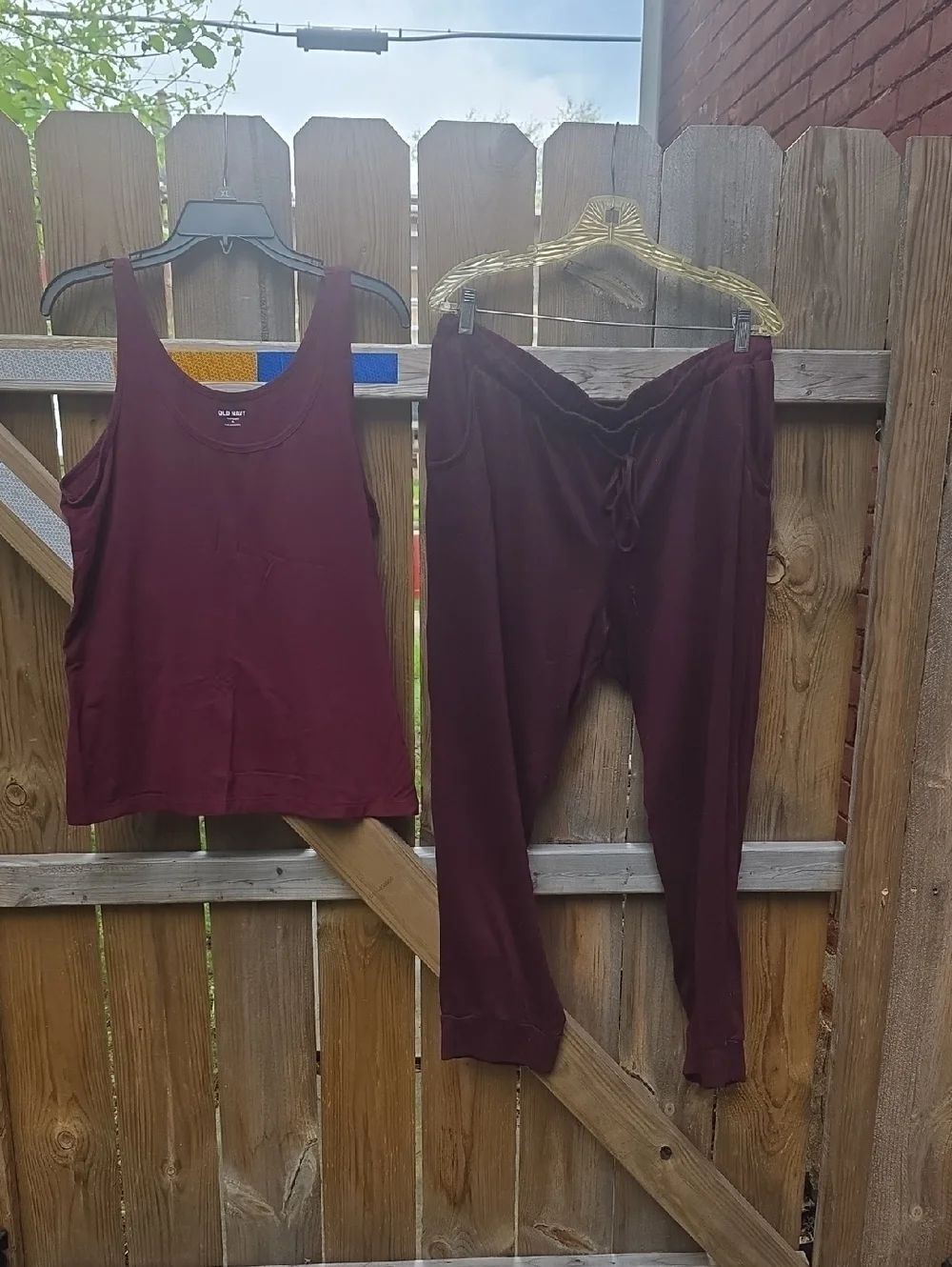 Burgundy Lounge Set